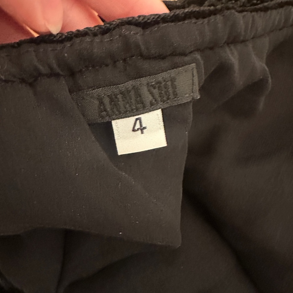Anna Sui Vintage Black Velvet Top - Picture 4 of 6